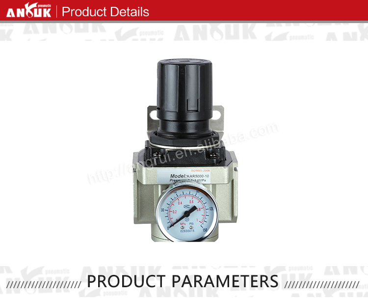 AR5000-10 SMC Type standard Nouvelle arrivée unité de traitement de vidange de source d'air régulateur de filtre de compresseur d'air